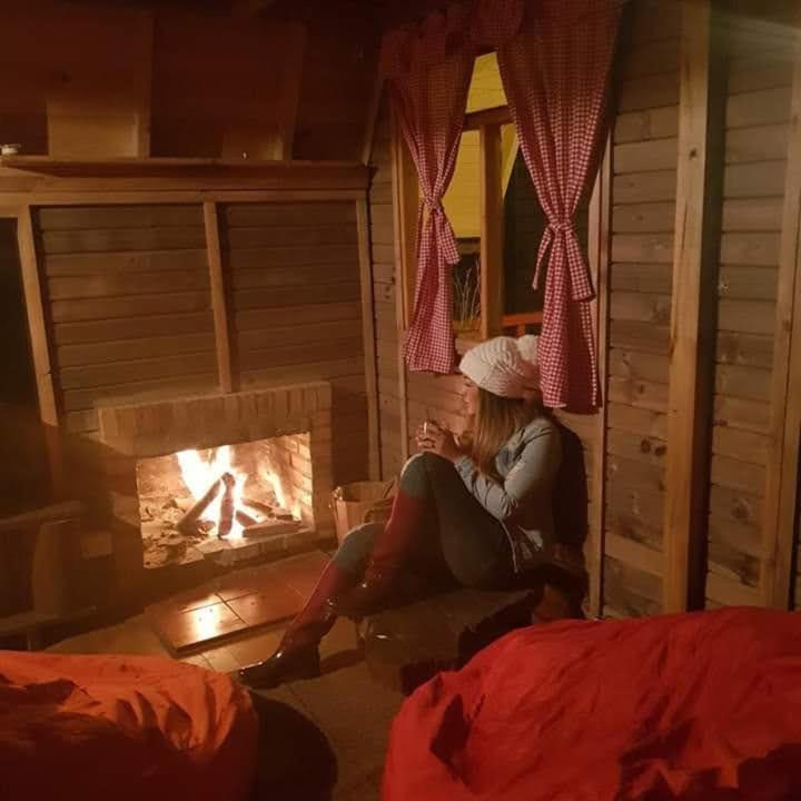 Chalets Amarelo Suesca Buitenkant foto