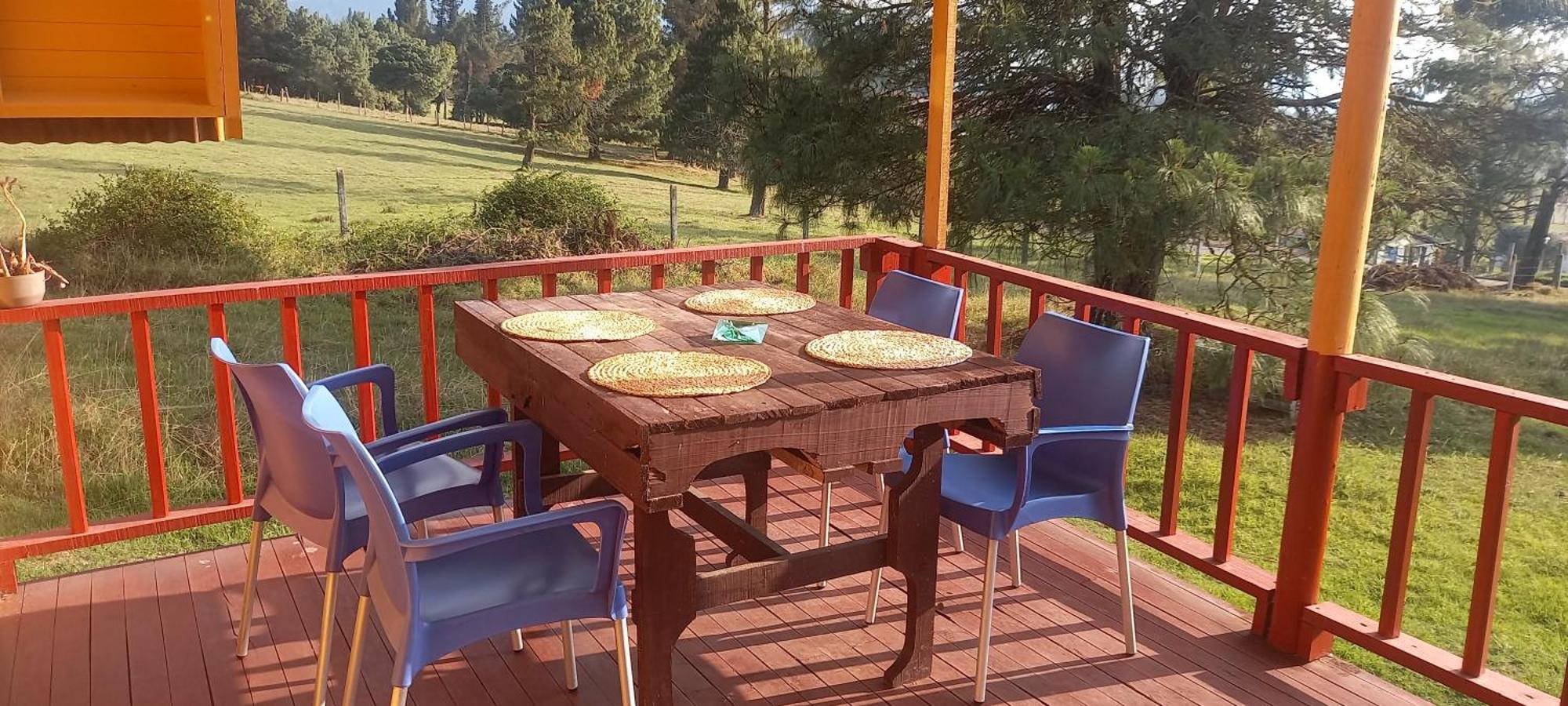 Chalets Amarelo Suesca Buitenkant foto