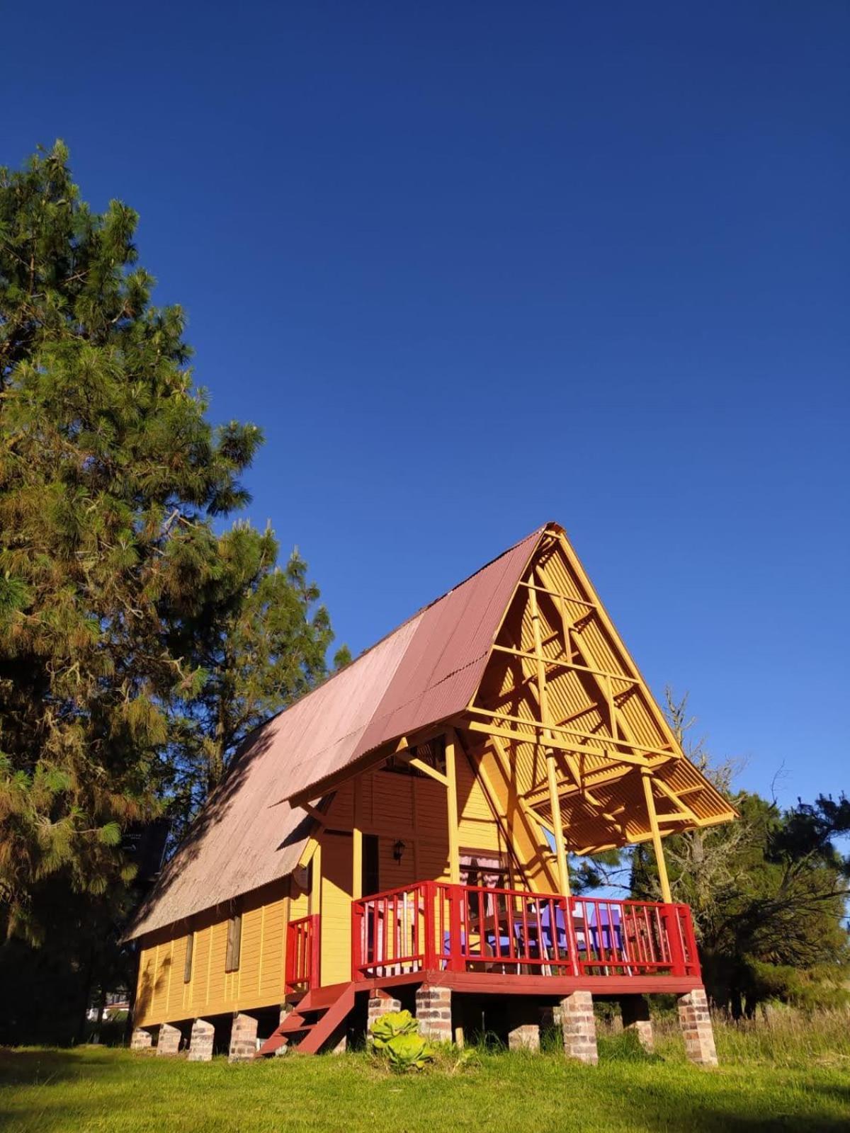 Chalets Amarelo Suesca Buitenkant foto