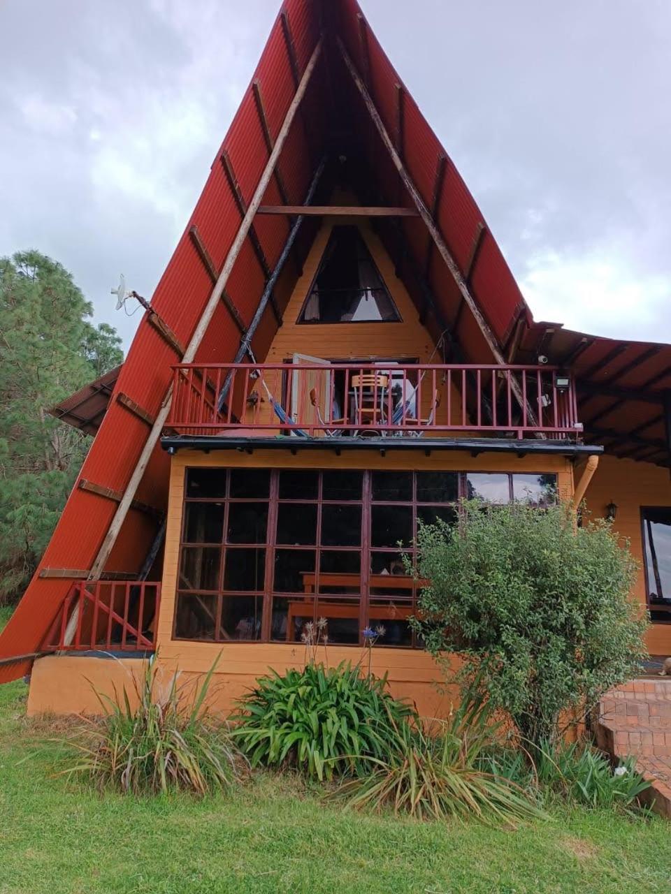 Chalets Amarelo Suesca Buitenkant foto