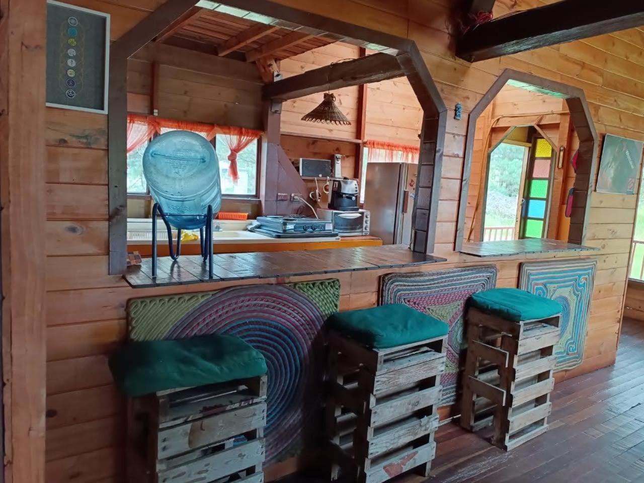 Chalets Amarelo Suesca Buitenkant foto